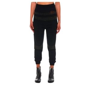 ANDREAS KRONTHALER x VIVIENNE WESTWOOD | Cashmere Knit Leggings Black Size Small